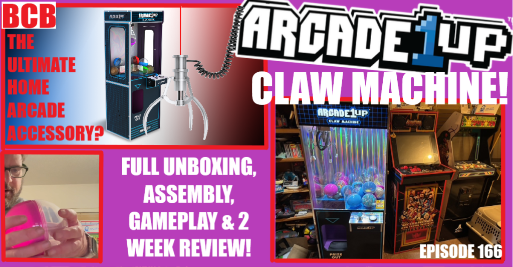 05.23.25 BCB 166: Arcade1Up Claw Machine! Full Unboxing, Assembly ...