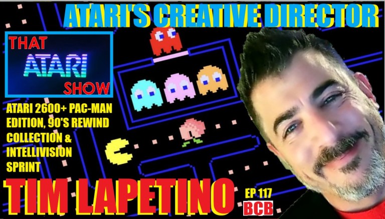 Tim Christ Pacman 11.17.25 That Atari Show 117: Tim Lapetino Returns! (Atari’s Creative ...